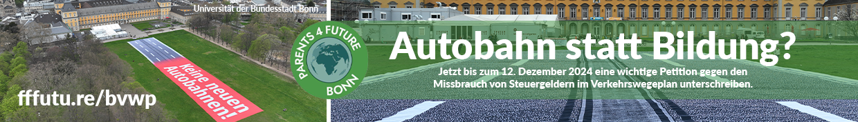 Den Ausbau der Autobahn durch die Bonner Innenstadt stoppen!